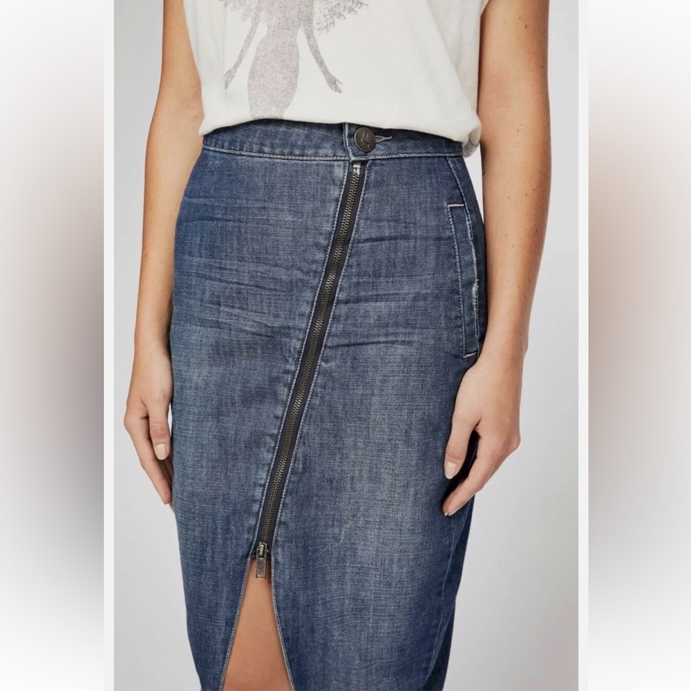 NWOT One Teaspoon x FP Reformer Denim Skirt